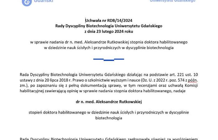 dr hab. Aleksandra Rutkowska