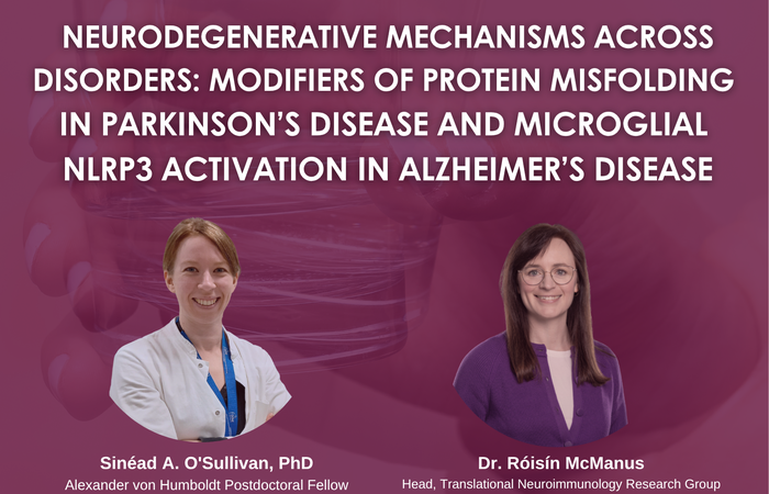 Neurodegeneration Seminar with Guests from DZNE Bonn