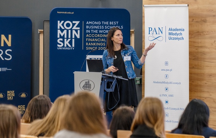 "Zostań Badaczką" (eng. “Become a Researcher”) conference at Kozminski University