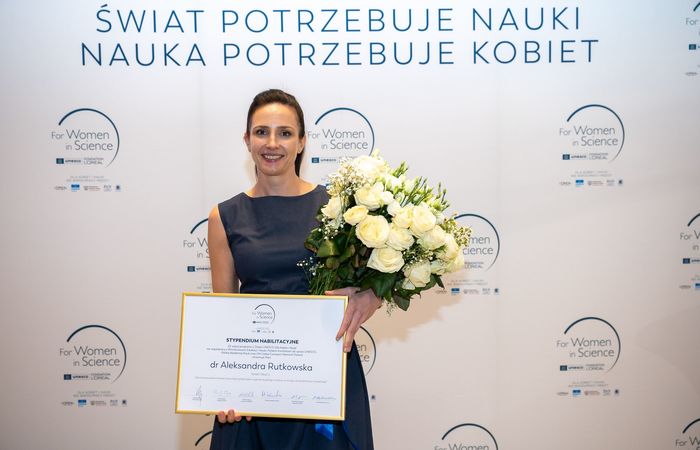 Ola received the L’Oréal-UNESCO for Women in Science Scholarship!